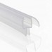 Elegant Shower Door Bottom Seal Strip | for 3/8" Thick Frameless Glass | Weather Stripping Seal Sweep | 36 Inch Length |Free Cutting - B07CRHCC76
